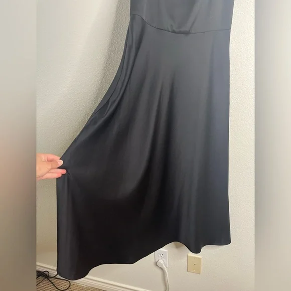 NWT Anthropologie BHLDN Leti Dress in Black Sz 2 - Picture 8 of 16